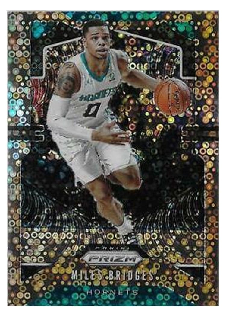 2019-20 Panini Prizm Base Set Miles Bridges #55 card