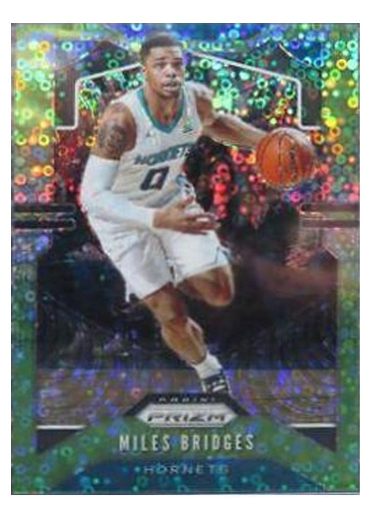 2019-20 Panini Prizm Base Set Miles Bridges #55 card