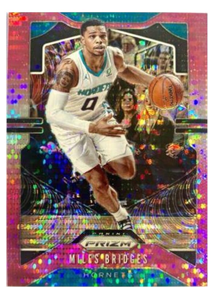 2019-20 Panini Prizm Base Set Miles Bridges #55 card