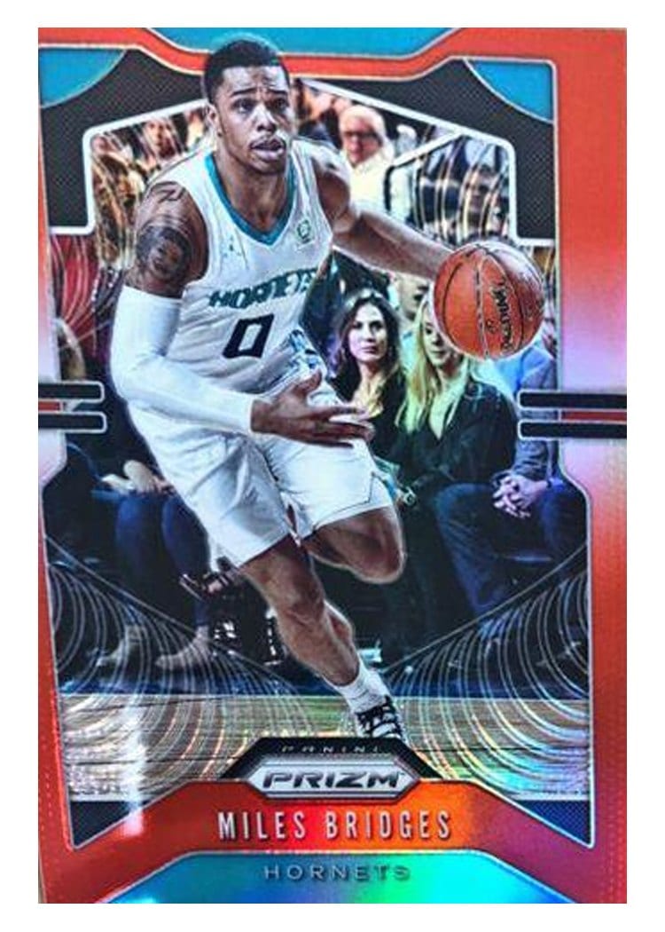 2019-20 Panini Prizm Base Set Miles Bridges #55 card