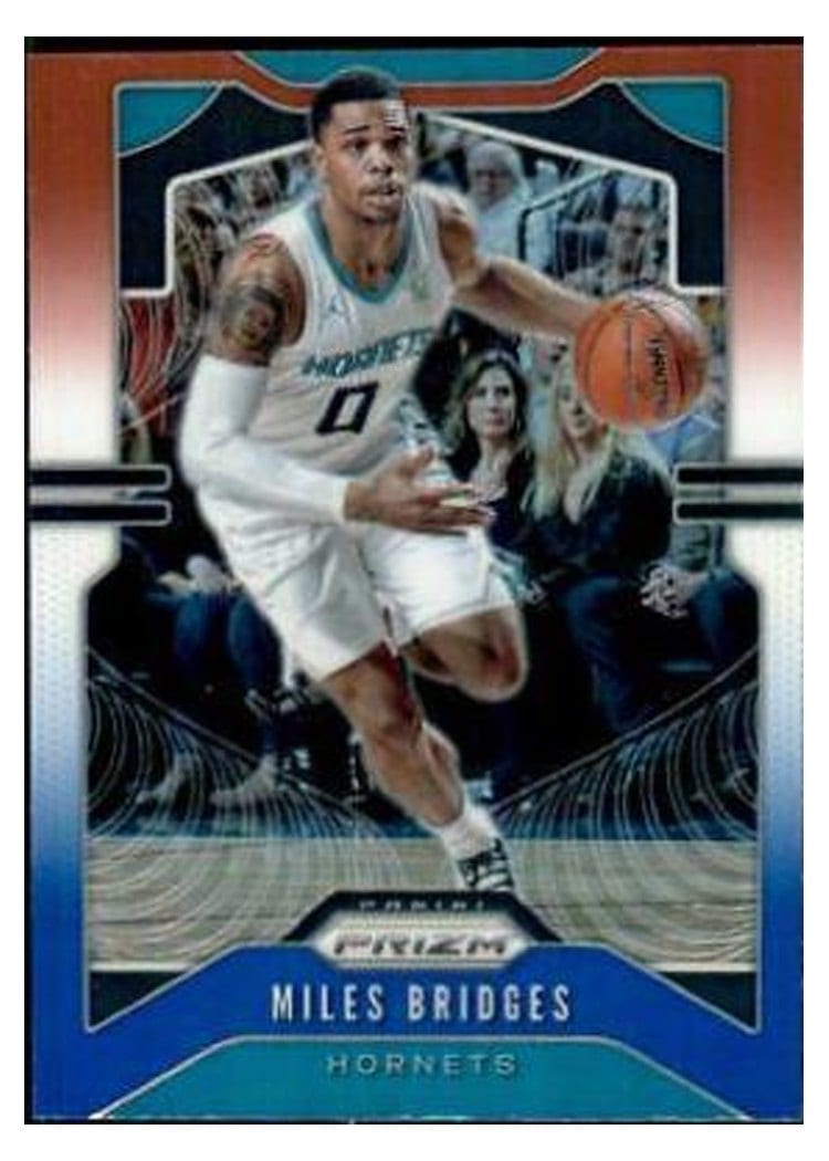 2019-20 Panini Prizm Base Set Miles Bridges #55 card