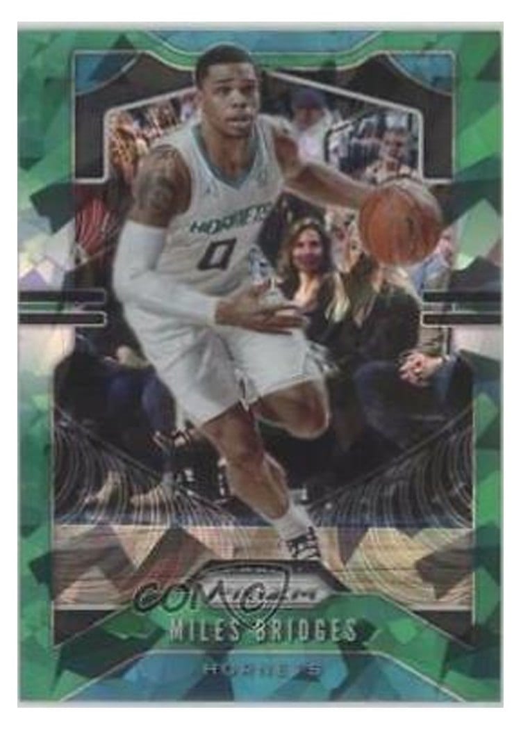 2019-20 Panini Prizm Base Set Miles Bridges #55 card