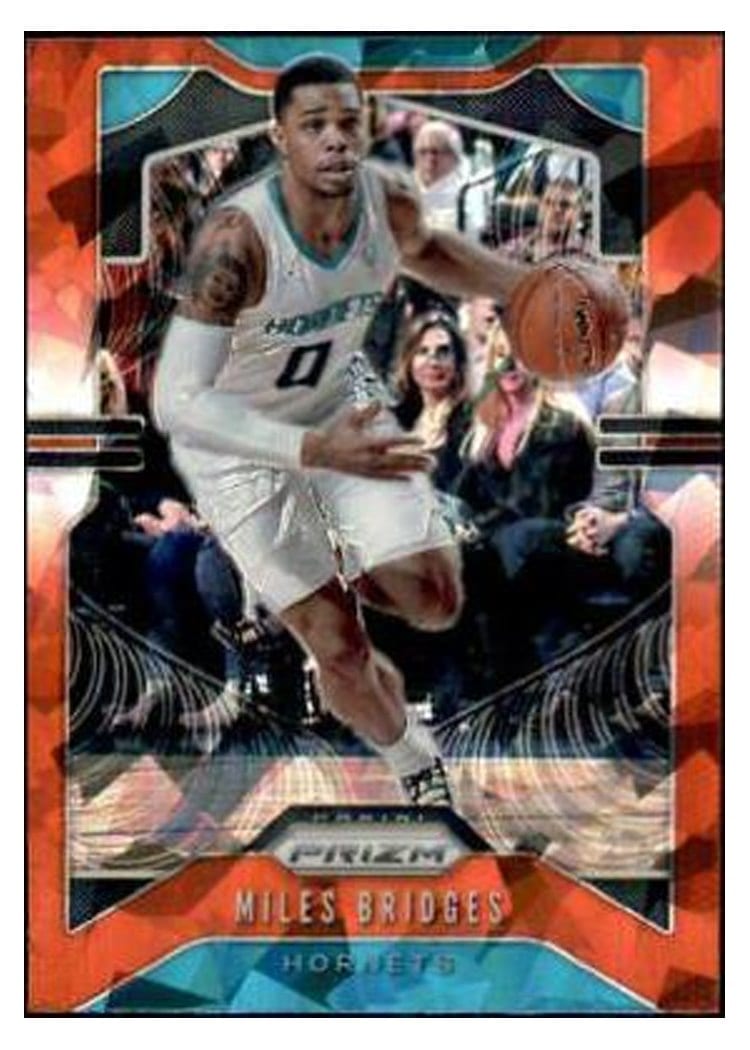 2019-20 Panini Prizm Base Set Miles Bridges #55 card
