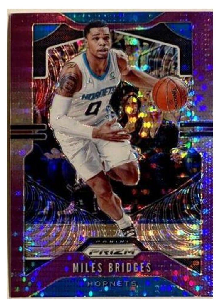 2019-20 Panini Prizm Base Set Miles Bridges #55 card