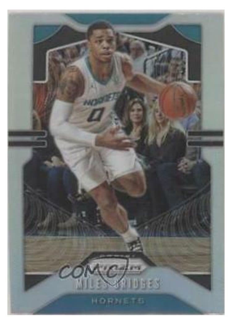 2019-20 Panini Prizm Base Set Miles Bridges #55 card