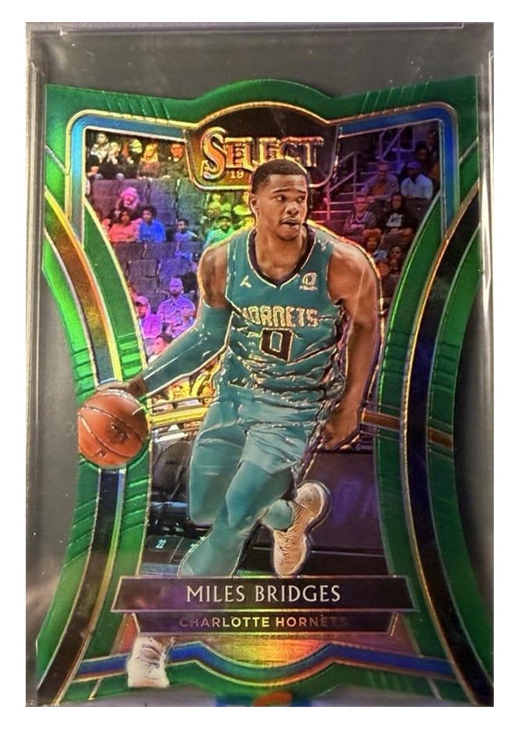 2019-20 Panini Select Base Set Miles Bridges #165 card