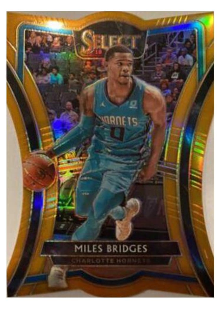 2019-20 Panini Select Base Set Miles Bridges #165 card