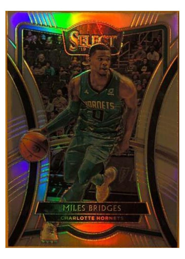 2019-20 Panini Select Base Set Miles Bridges #165 card