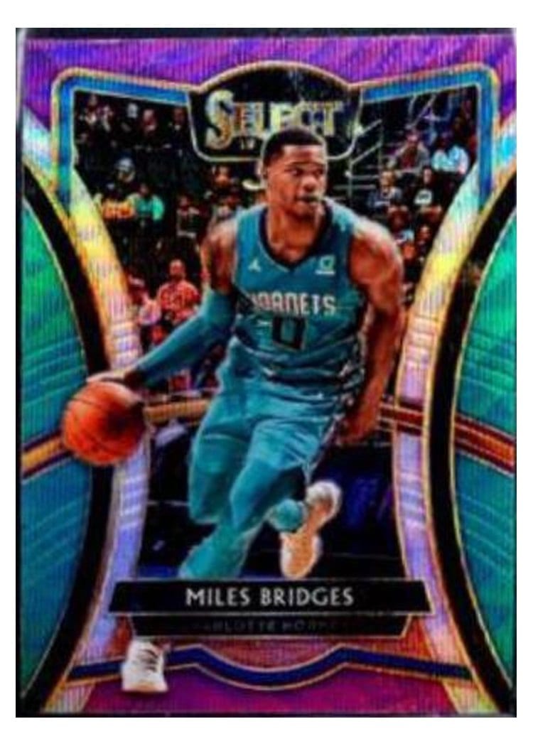 2019-20 Panini Select Base Set Miles Bridges #165 card
