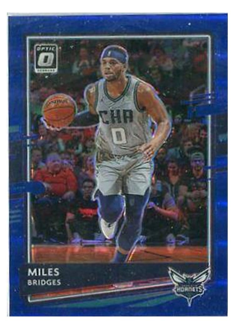 2020-21 Donruss Optic Base Set Miles Bridges Holo #21 card
