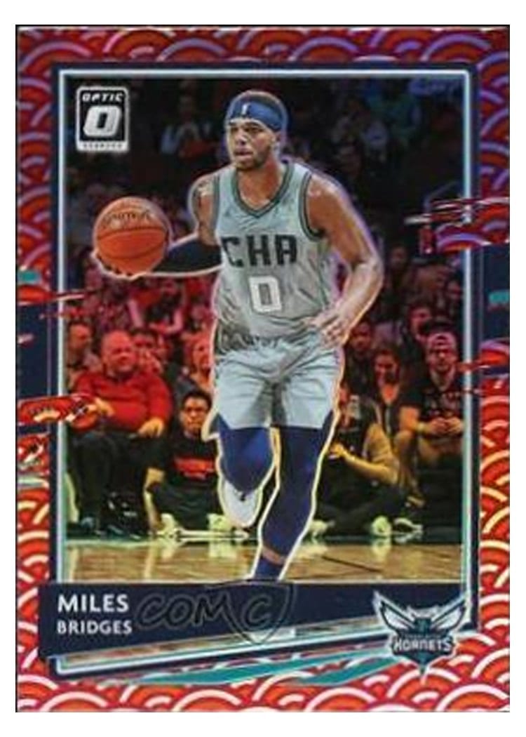 2020-21 Donruss Optic Base Set Miles Bridges #21 card