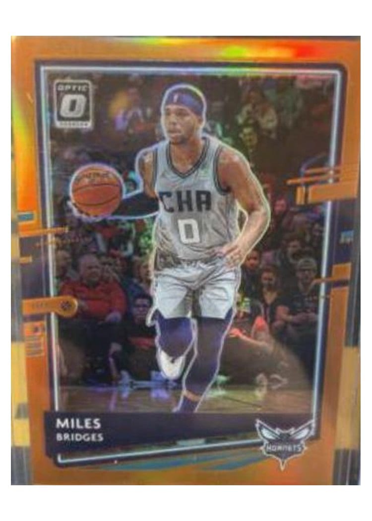 2020-21 Donruss Optic Base Set Miles Bridges #21 card