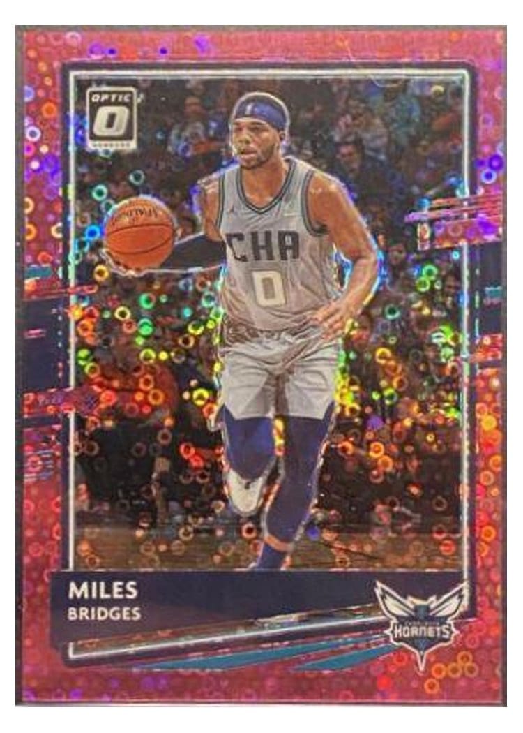 2020-21 Donruss Optic Base Set Miles Bridges #21 card
