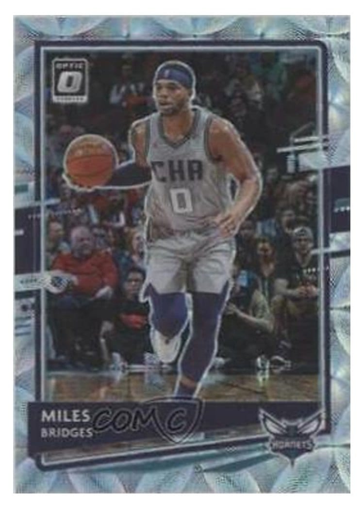 2020-21 Donruss Optic Base Set Miles Bridges #21 card
