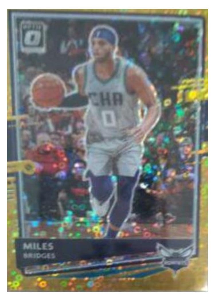 2020-21 Donruss Optic Base Set Miles Bridges #21 card