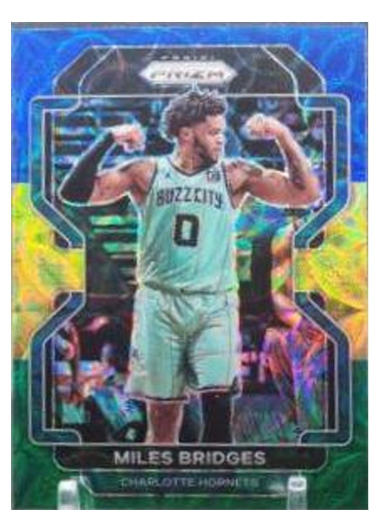 2021-22 Panini Prizm Base Set Miles Bridges #132 card