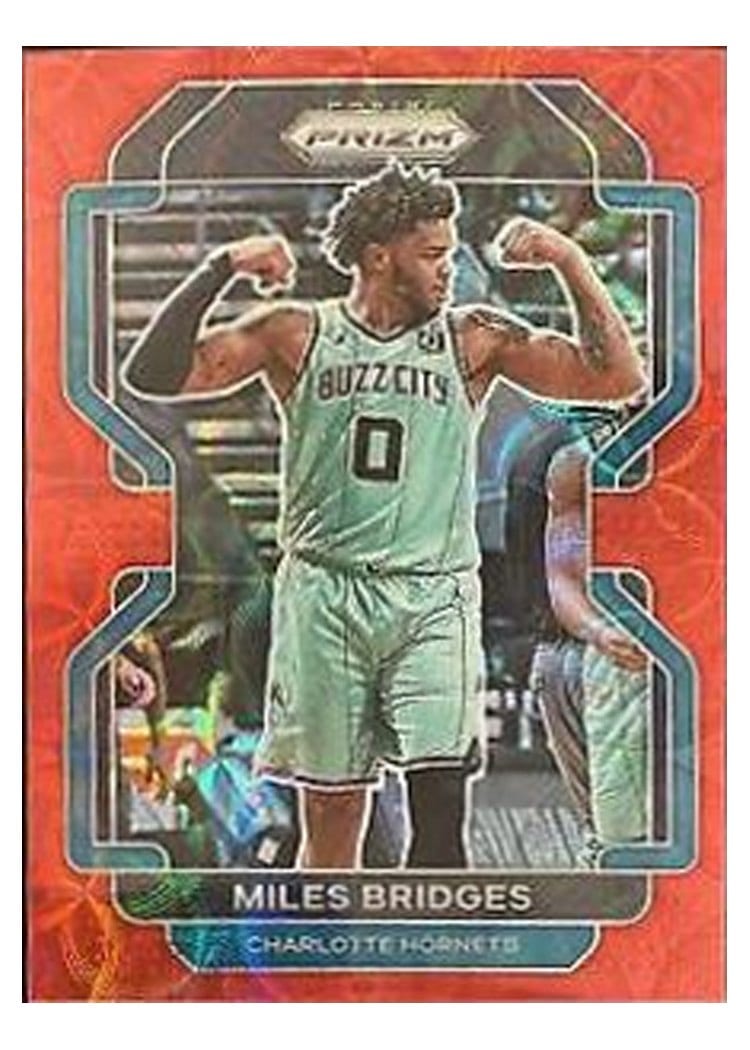 2021-22 Panini Prizm Base Set Miles Bridges #132 card