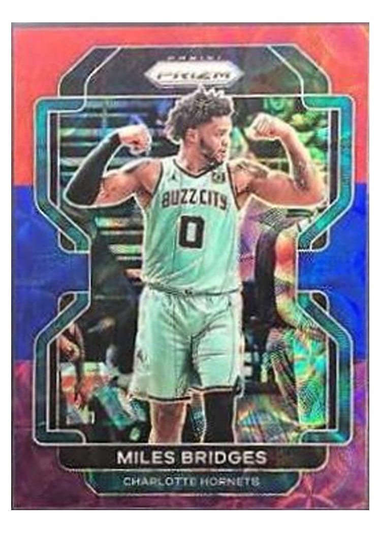 2021-22 Panini Prizm Base Set Miles Bridges #132 card