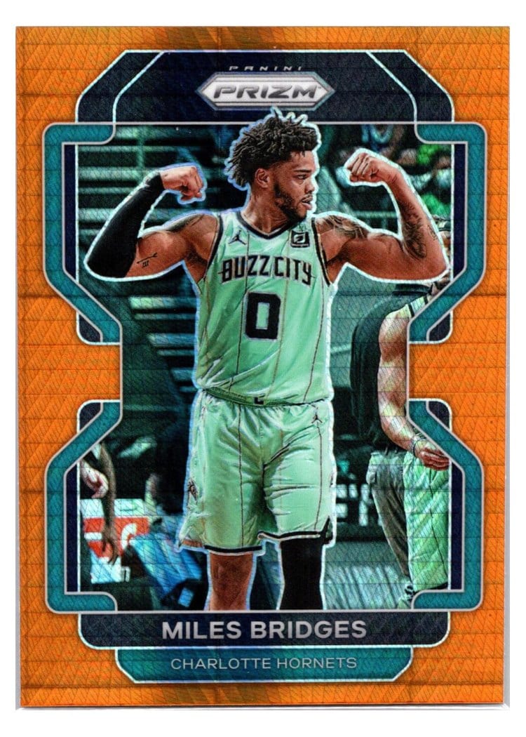 2021-22 Panini Prizm Base Set Miles Bridges #132 card