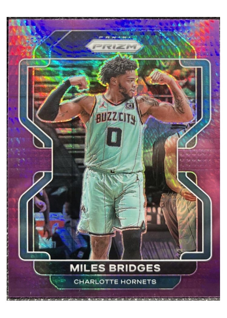 2021-22 Panini Prizm Base Set Miles Bridges #132 card