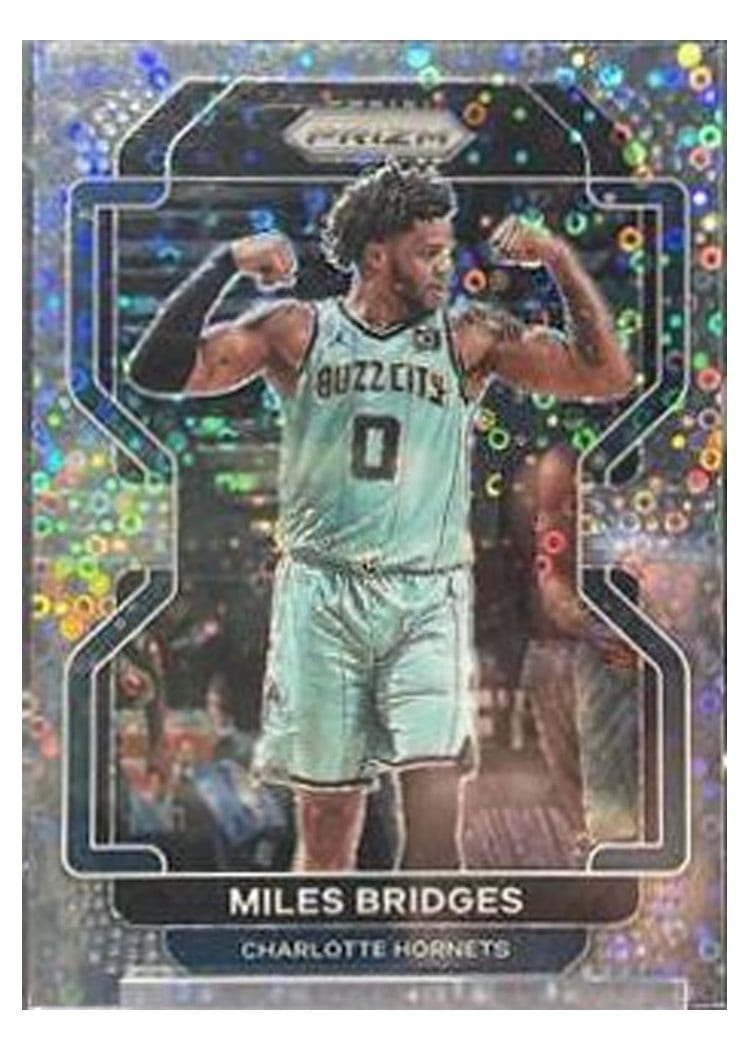 2021-22 Panini Prizm Base Set Miles Bridges #132 card