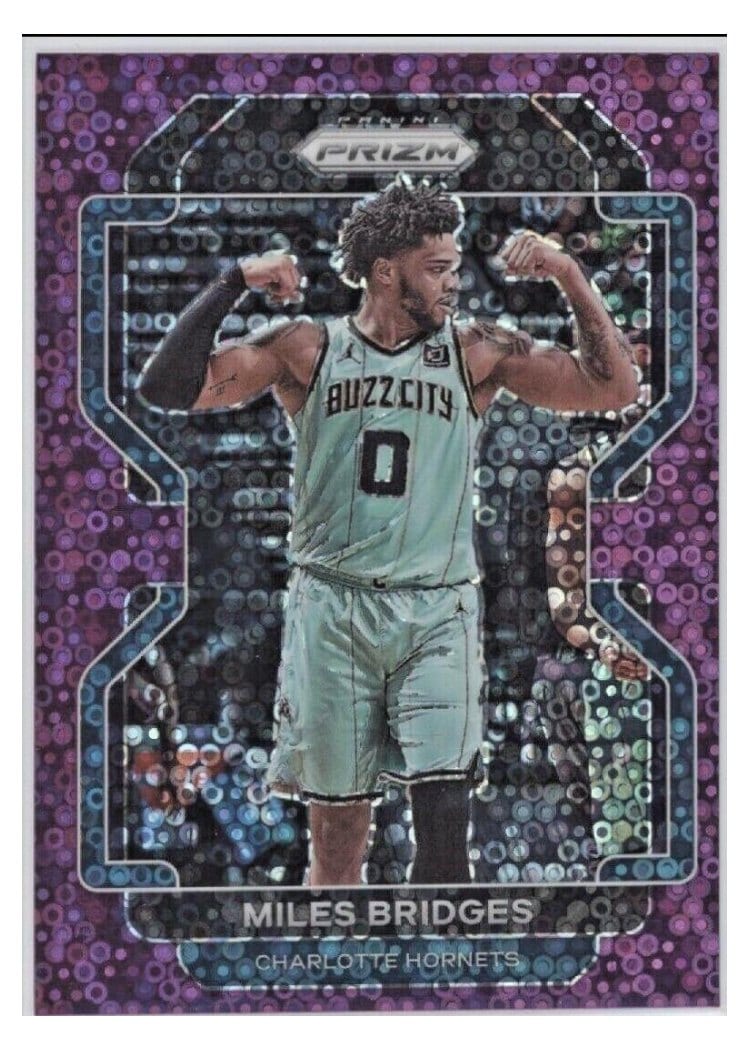 2021-22 Panini Prizm Base Set Miles Bridges #132 card