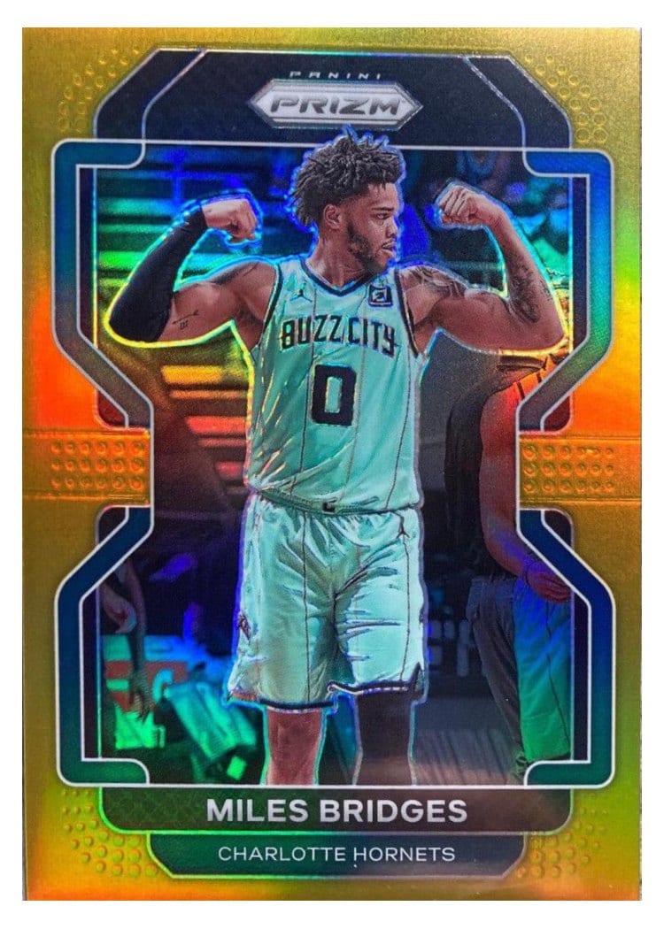 2021-22 Panini Prizm Base Set Miles Bridges #132 card
