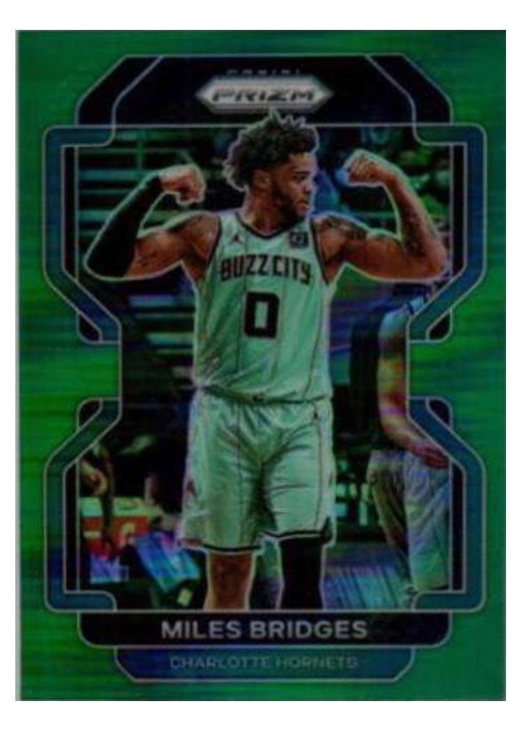2021-22 Panini Prizm Base Set Miles Bridges #132 card