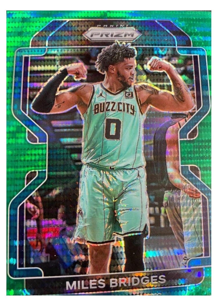2021-22 Panini Prizm Base Set Miles Bridges #132 card