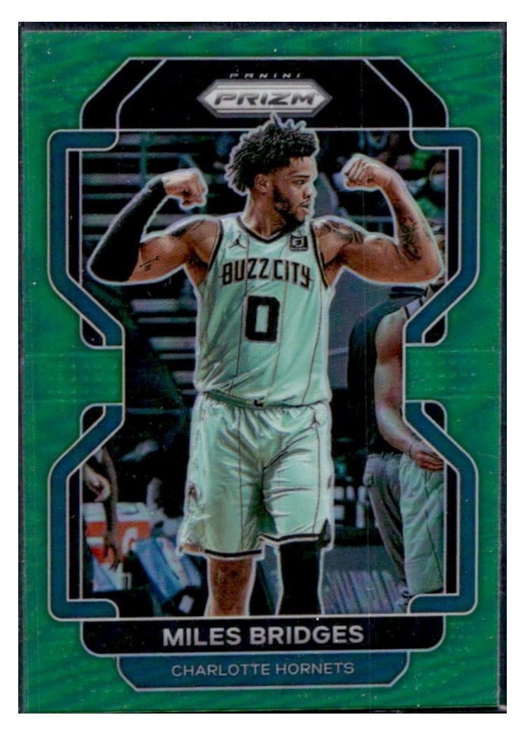 2021-22 Panini Prizm Base Set Miles Bridges #132 card