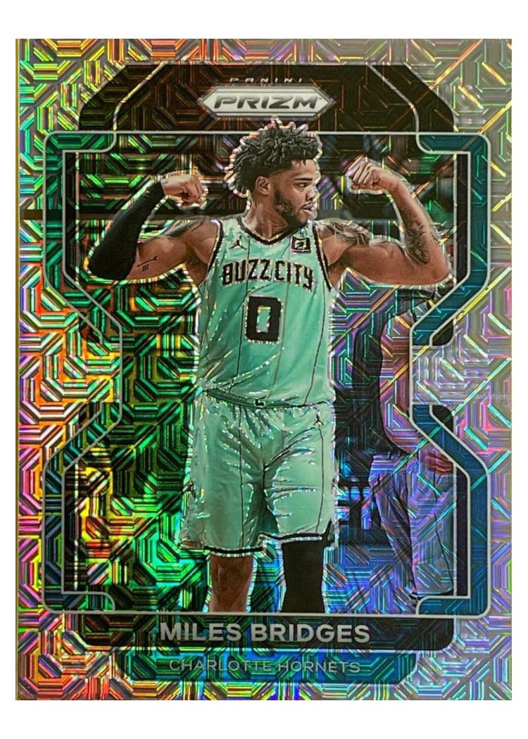 2021-22 Panini Prizm Base Set Miles Bridges #132 card