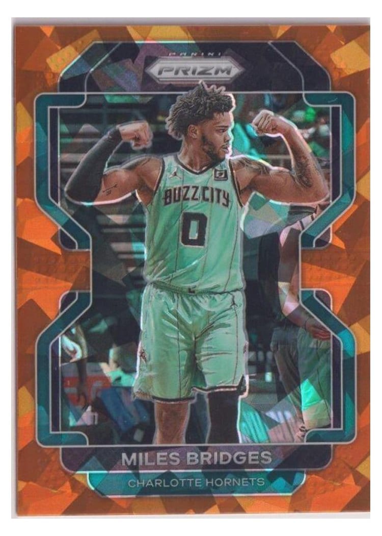 2021-22 Panini Prizm Base Set Miles Bridges #132 card
