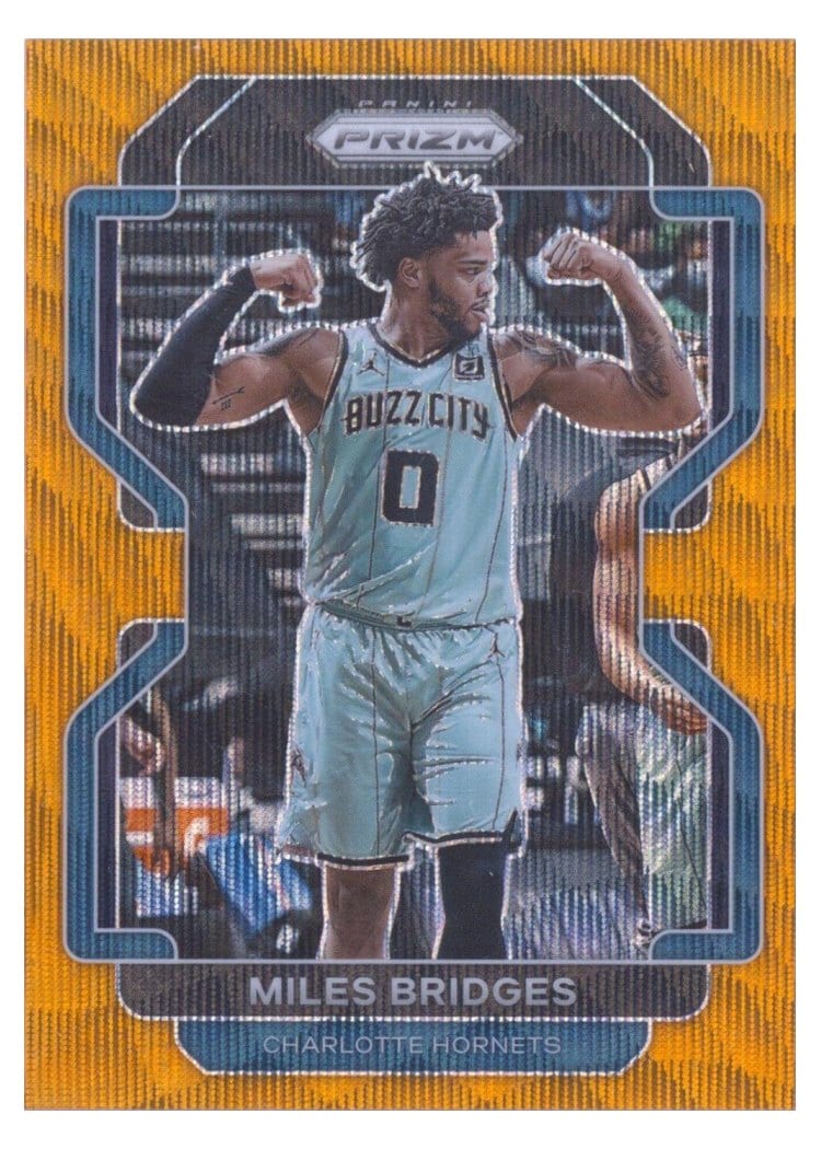 2021-22 Panini Prizm Base Set Miles Bridges #132 card