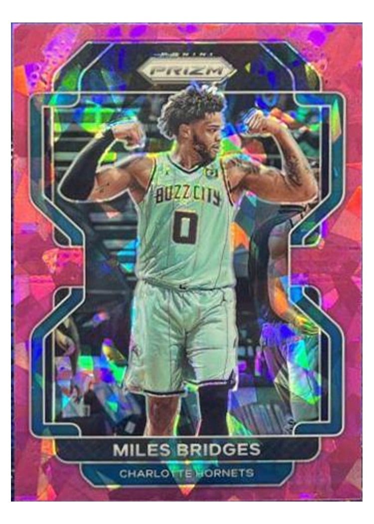 2021-22 Panini Prizm Base Set Miles Bridges #132 card