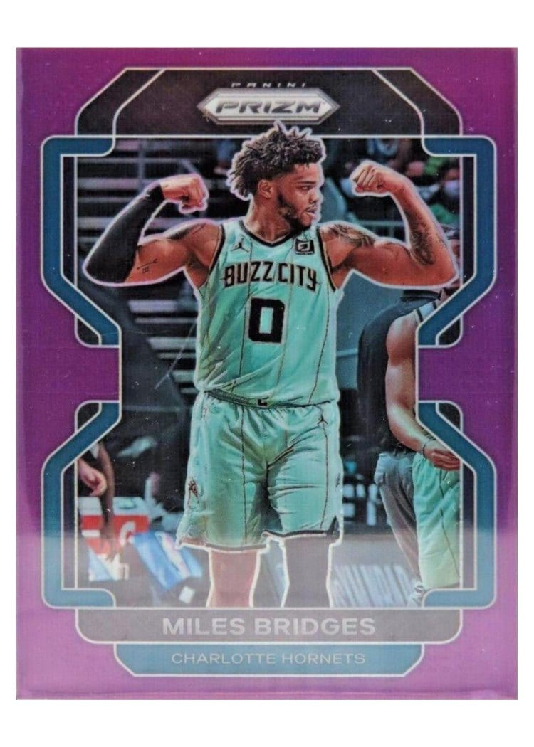 2021-22 Panini Prizm Base Set Miles Bridges #132 card