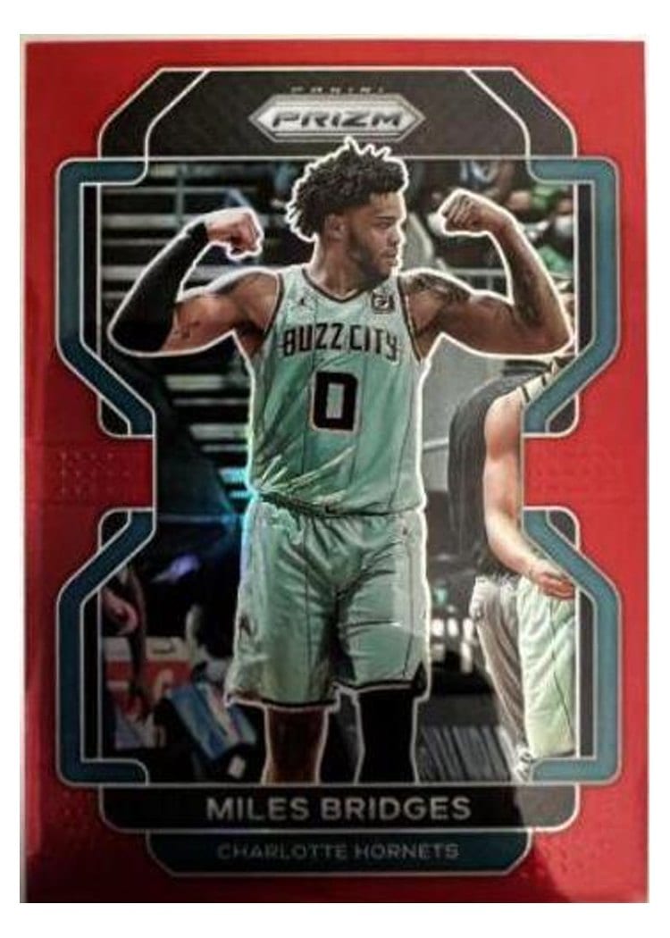 2021-22 Panini Prizm Base Set Miles Bridges #132 card