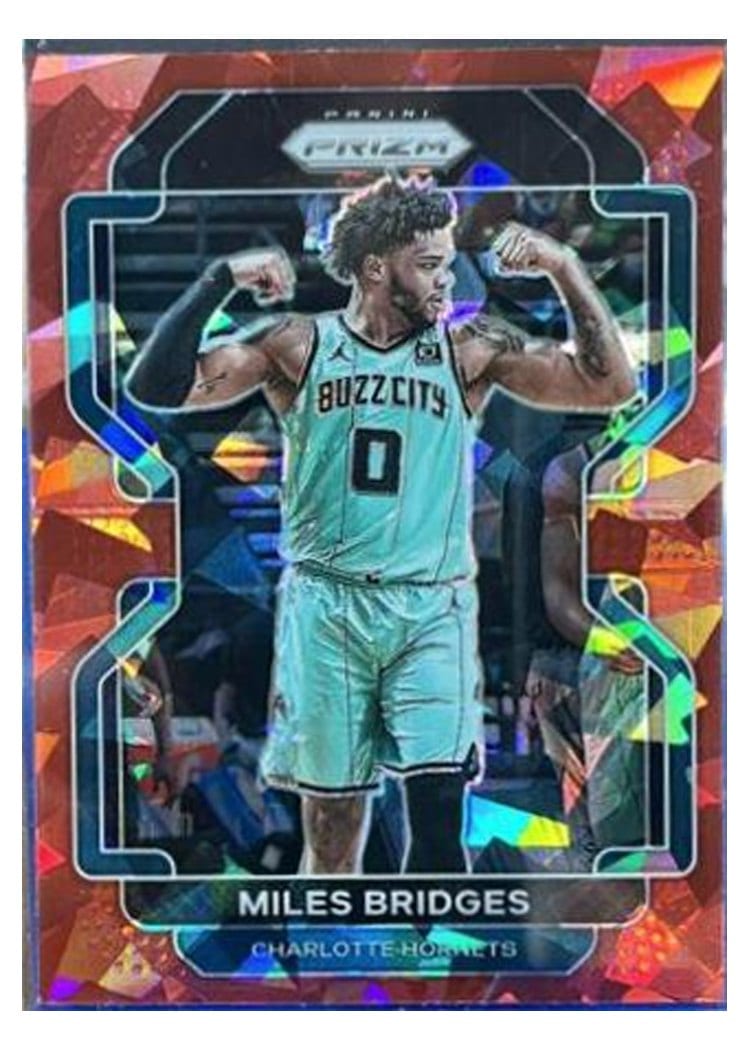 2021-22 Panini Prizm Base Set Miles Bridges #132 card