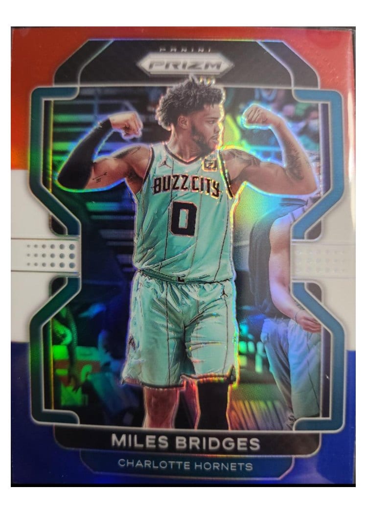 2021-22 Panini Prizm Base Set Miles Bridges #132 card