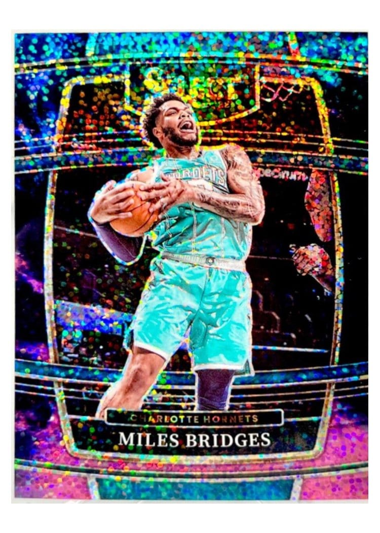 2021-22 Panini Select Base Set Miles Bridges #42 card