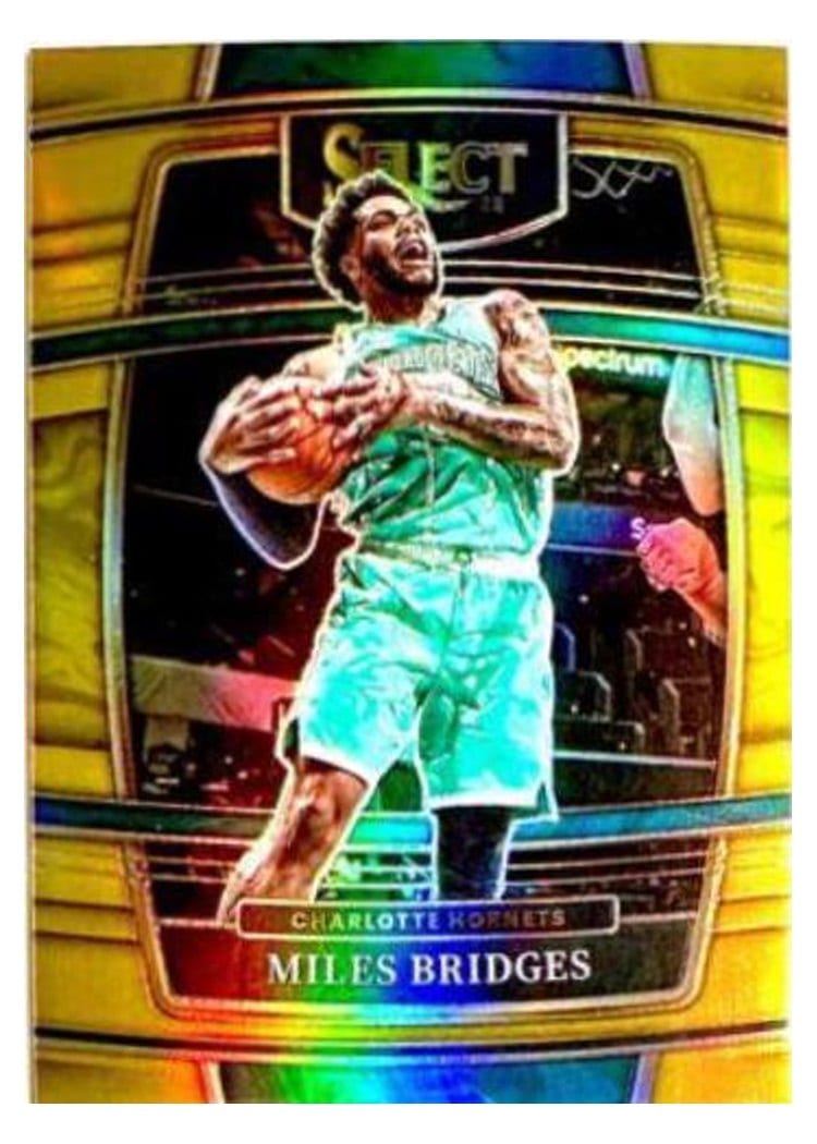 2021-22 Panini Select Base Set Miles Bridges #42 card