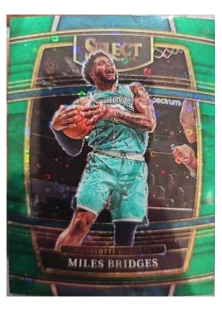 2021-22 Panini Select Base Set Miles Bridges #42 card