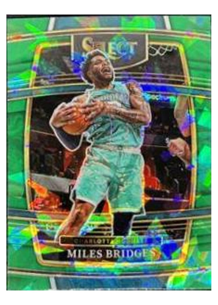 2021-22 Panini Select Base Set Miles Bridges #42 card