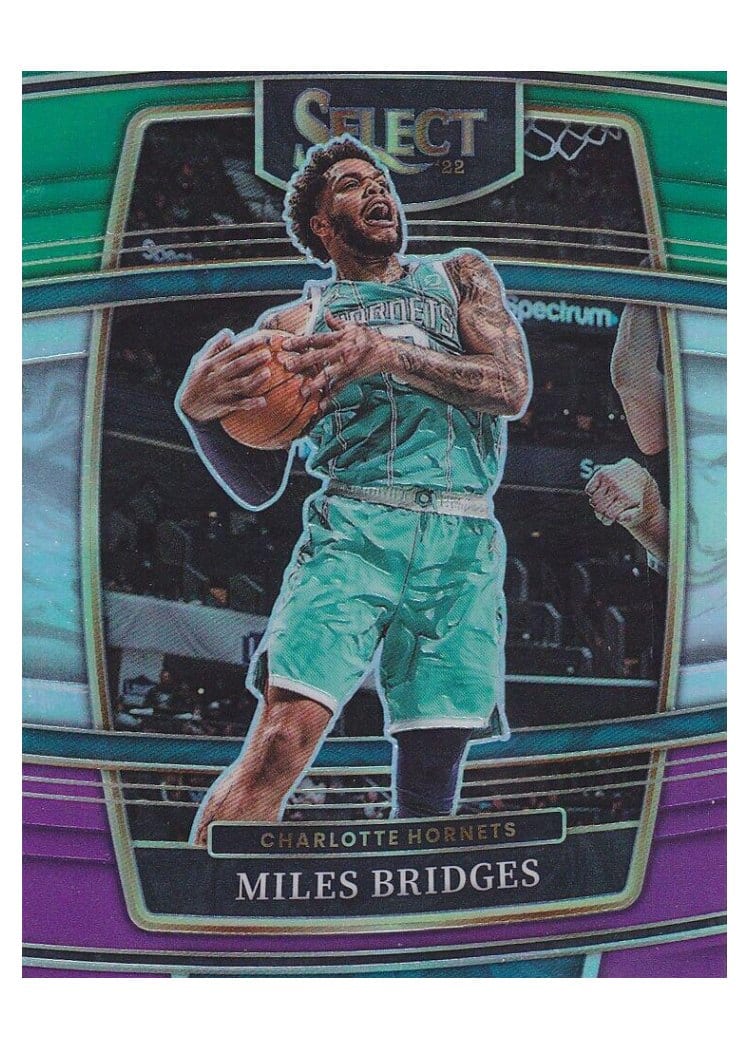 2021-22 Panini Select Base Set Miles Bridges #42 card