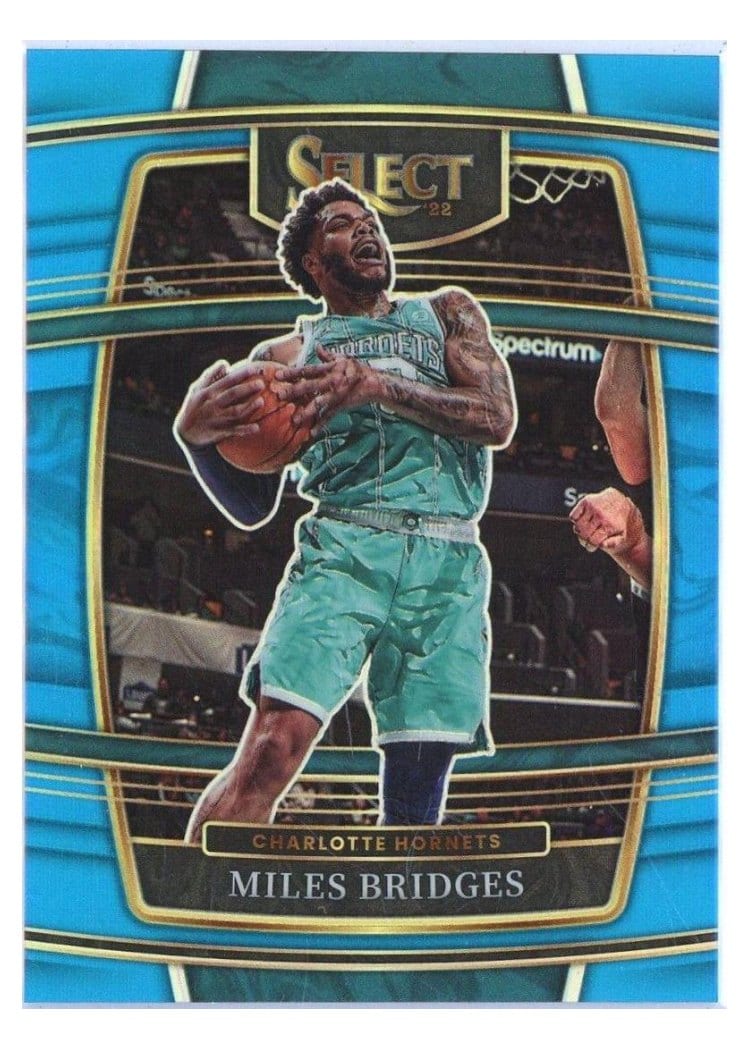2021-22 Panini Select Base Set Miles Bridges #42 card