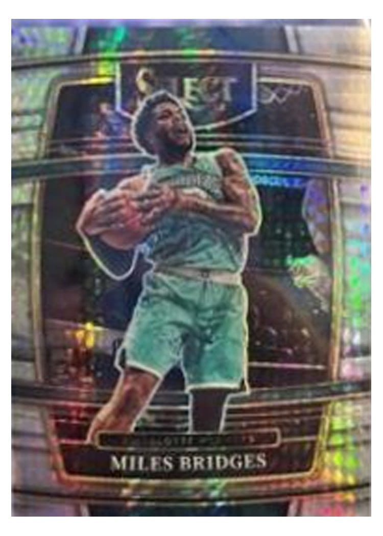 2021-22 Panini Select Base Set Miles Bridges #42 card