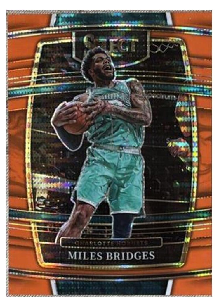 2021-22 Panini Select Base Set Miles Bridges #42 card
