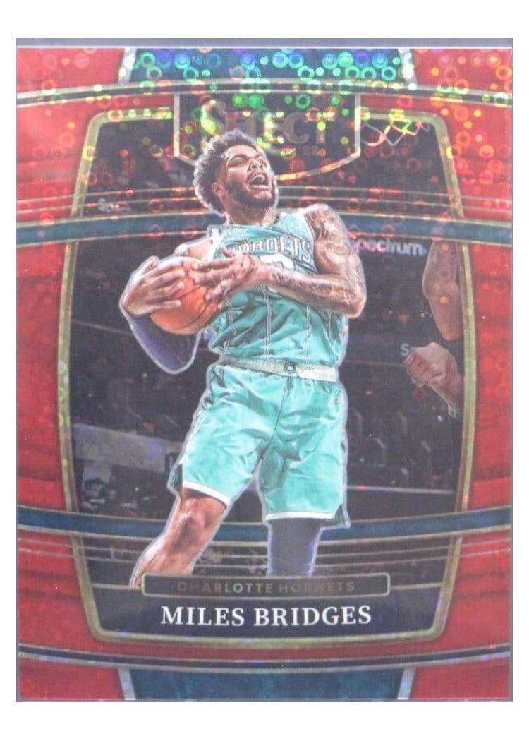2021-22 Panini Select Base Set Miles Bridges #42 card
