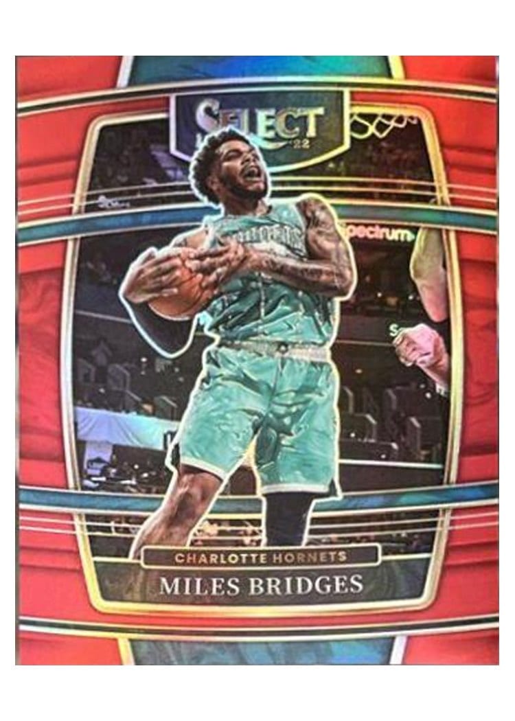 2021-22 Panini Select Base Set Miles Bridges #42 card