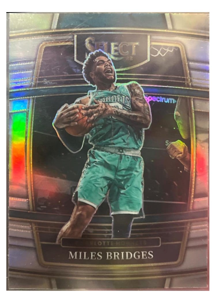2021-22 Panini Select Base Set Miles Bridges #42 card