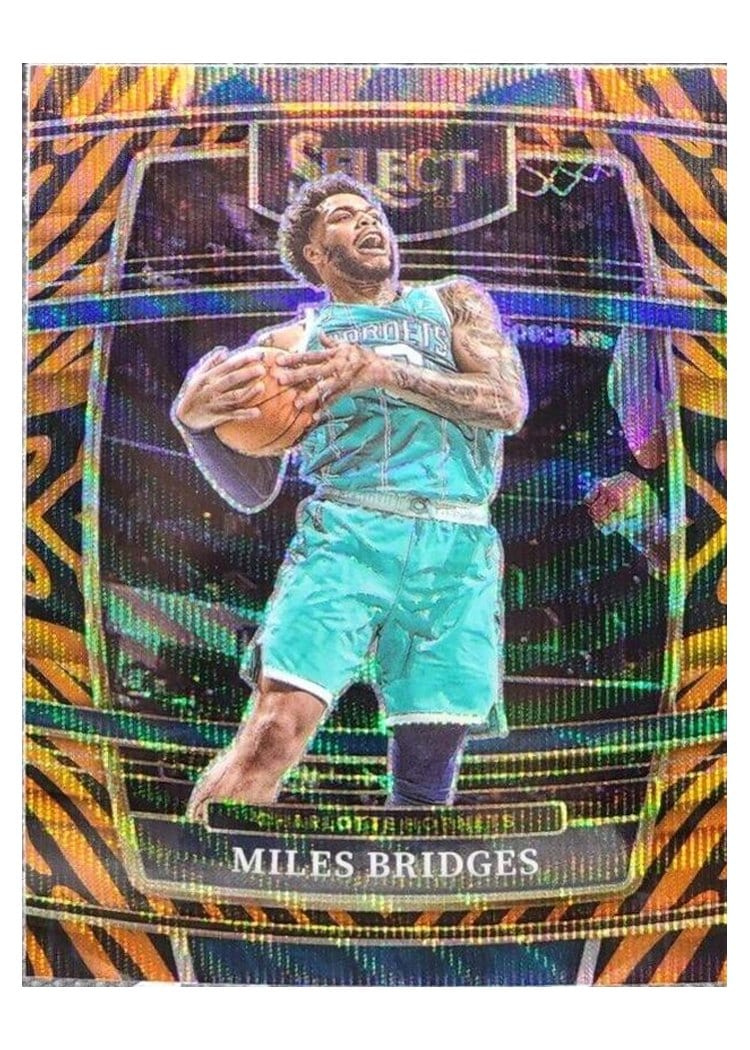 2021-22 Panini Select Base Set Miles Bridges #42 card